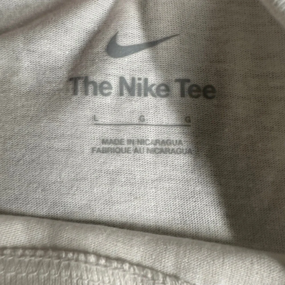 Nike Sportswear Tee Kids L White‎ Graphic Tee Boxy Futura Just Do It Cartoon